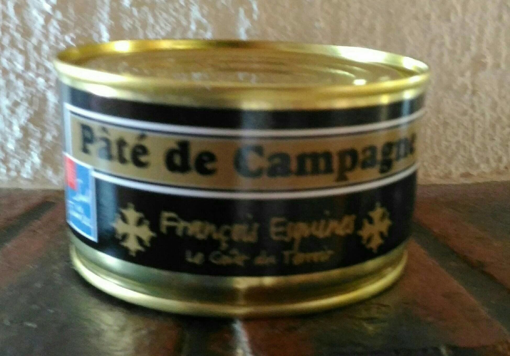 Esquines Pâté de campagne FRANCOIS ESQUINES, boîte de packshot