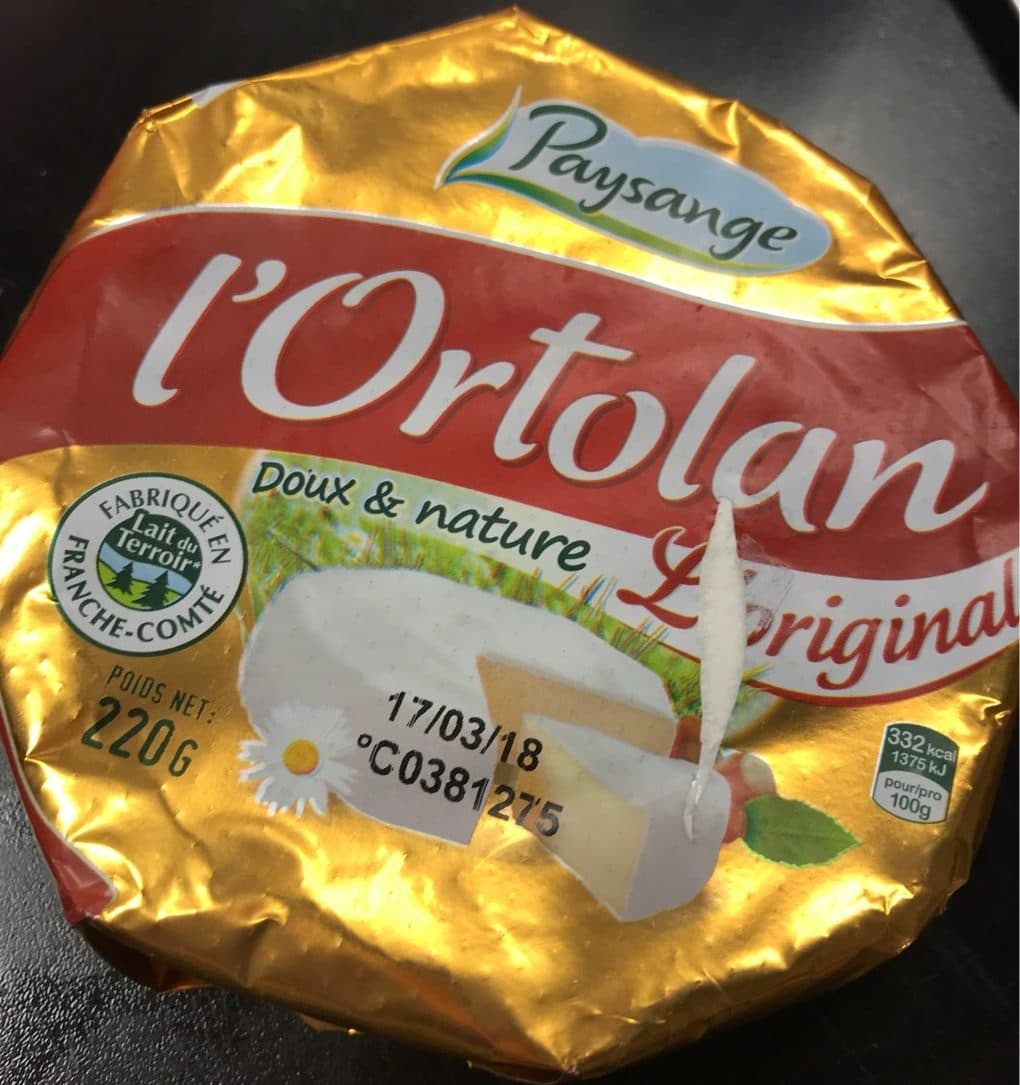 Fromagerie Milleret L'Ortolan packshot