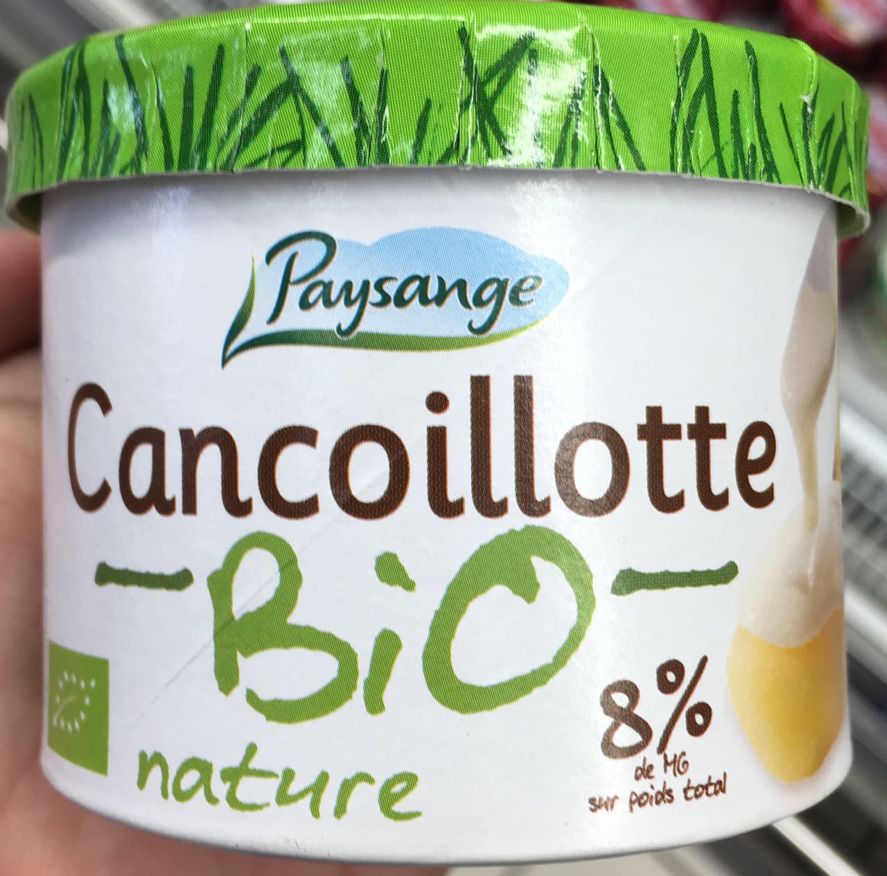 Fromagerie Milleret Cancoillotte bio nature packshot