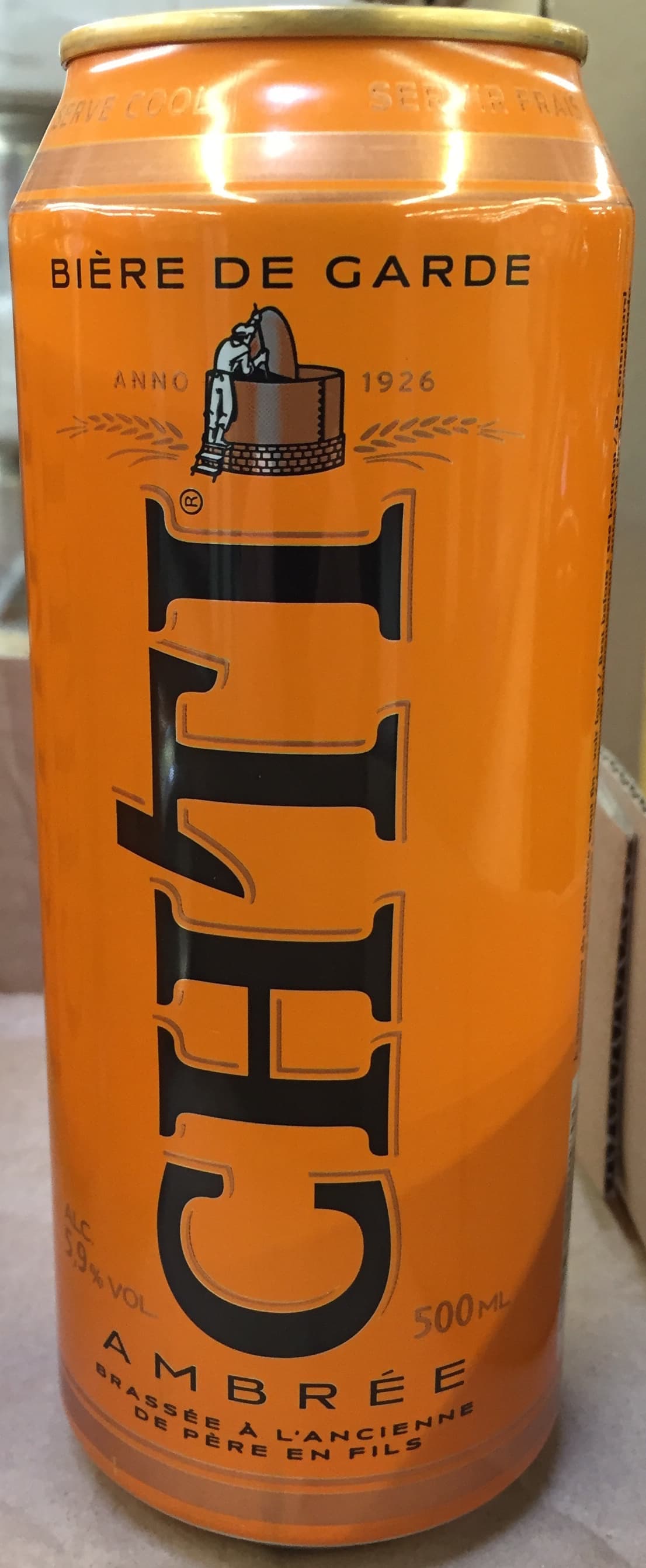 Ch'ti Bière de garde Ambrée packshot