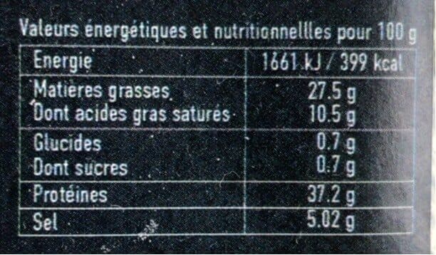 Roches blanches Saucisse Sèche Enrobée Aux Herbes De Provence packshot