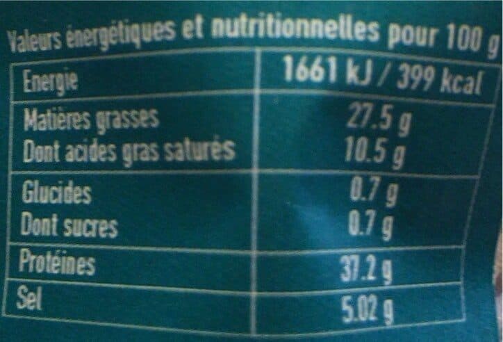 Roches Blanches Saucisson sec artisanal packshot