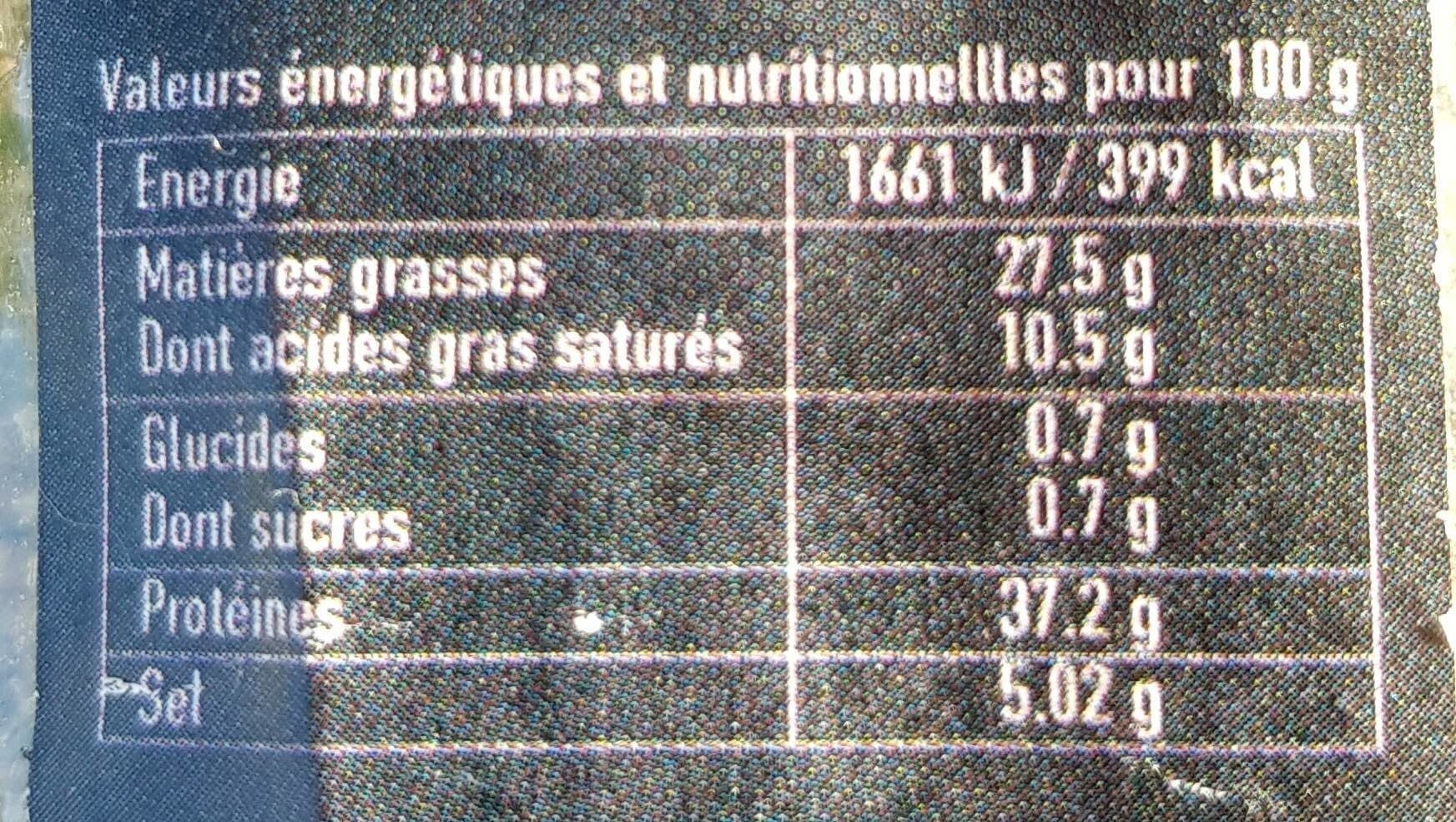 Open Food Facts Saucisse Sèche Enrobée Au Poivre Noir packshot
