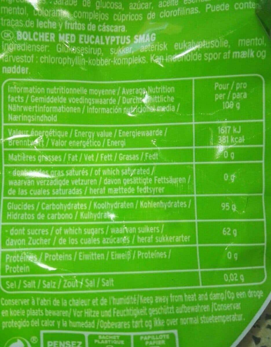Croibleu Bonbons a l'eucalyptus CROIBLEU packshot