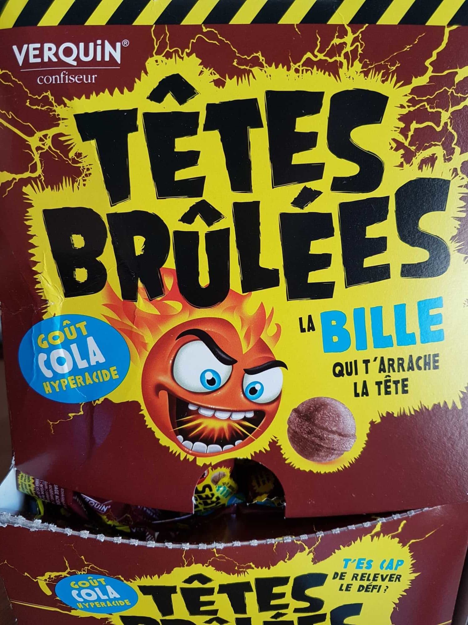 Verquin Têtes Brûlées goût Cola packshot