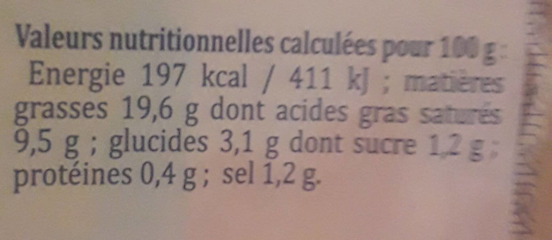 Open Food Facts Sauce au beurre blanc packshot