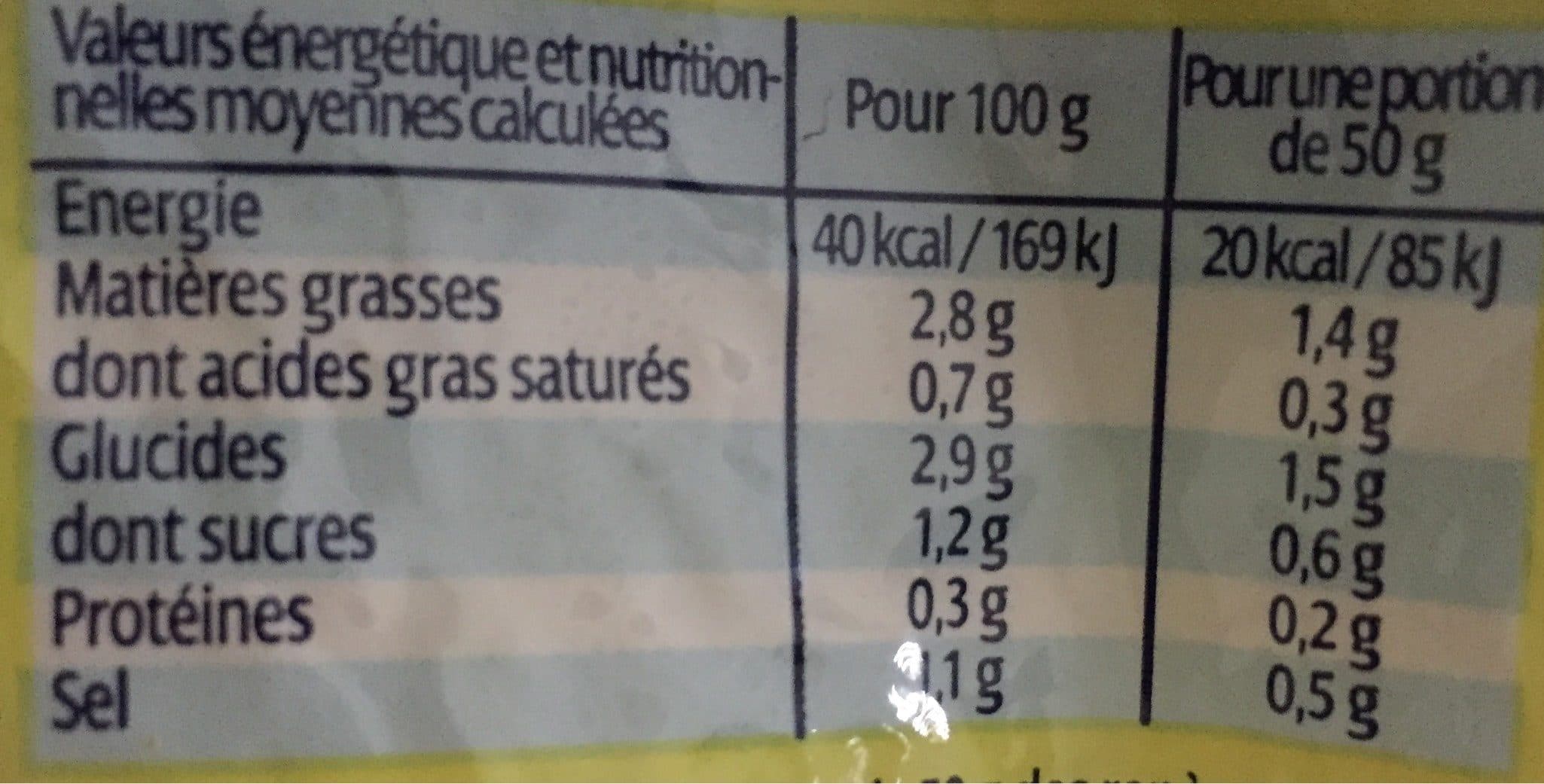 Select maree Sauce Citron Vert packshot
