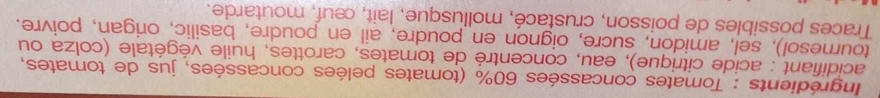 Prix Choc Sauce napolitaine packshot