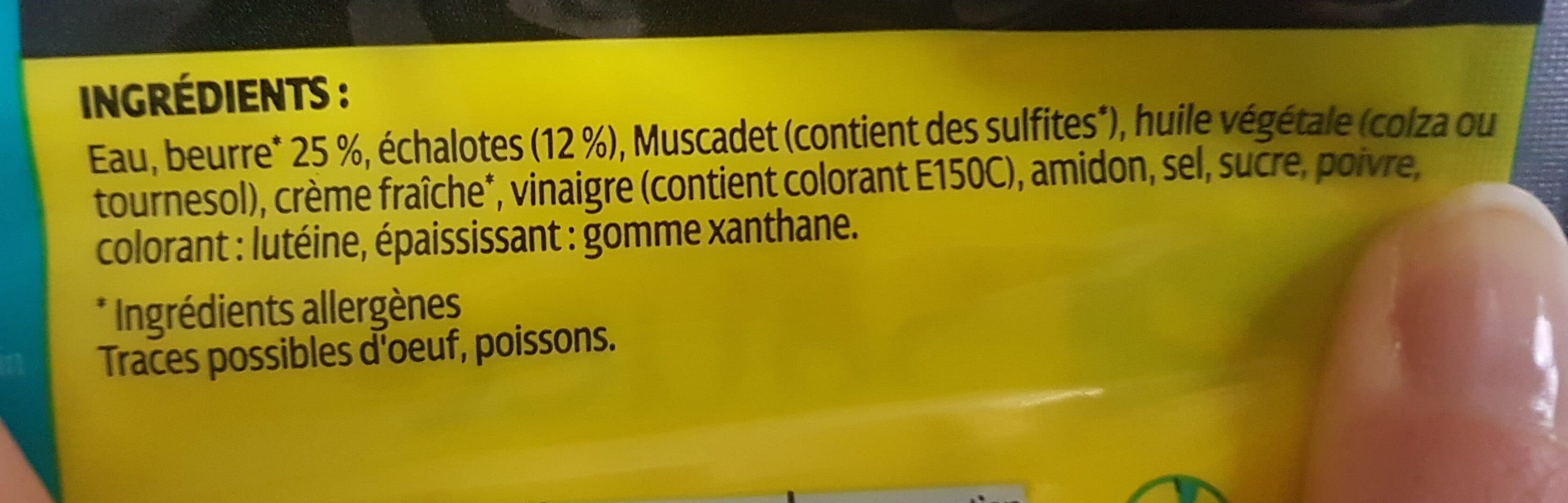 Select maree Sauce Beurre Blanc Prête à L'emploi, Pour Poisson Et Crustacés, Sachet De 200 Grammes, Marque Sélect Marée packshot