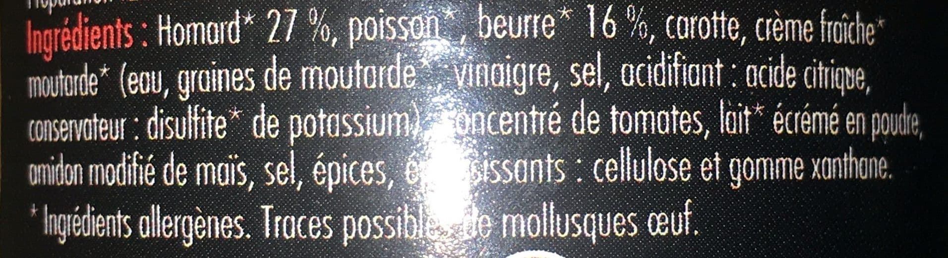 SelecT' Saveurs Beurre de Homard packshot