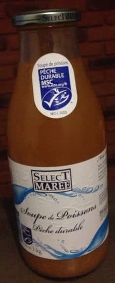 Select Maree Soupe poissons pêche durable Select Marée packshot