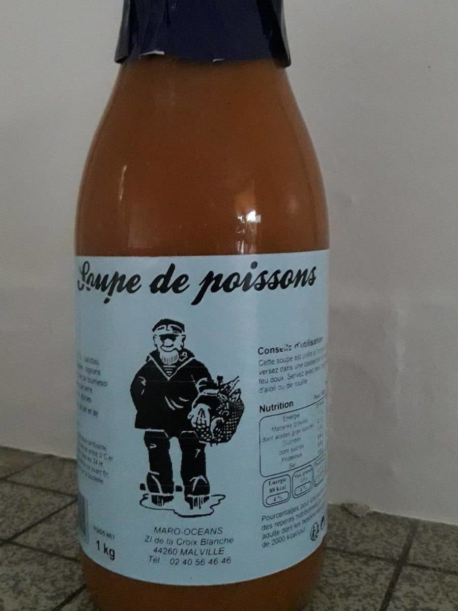 Open Food Facts Soupe de poisson packshot