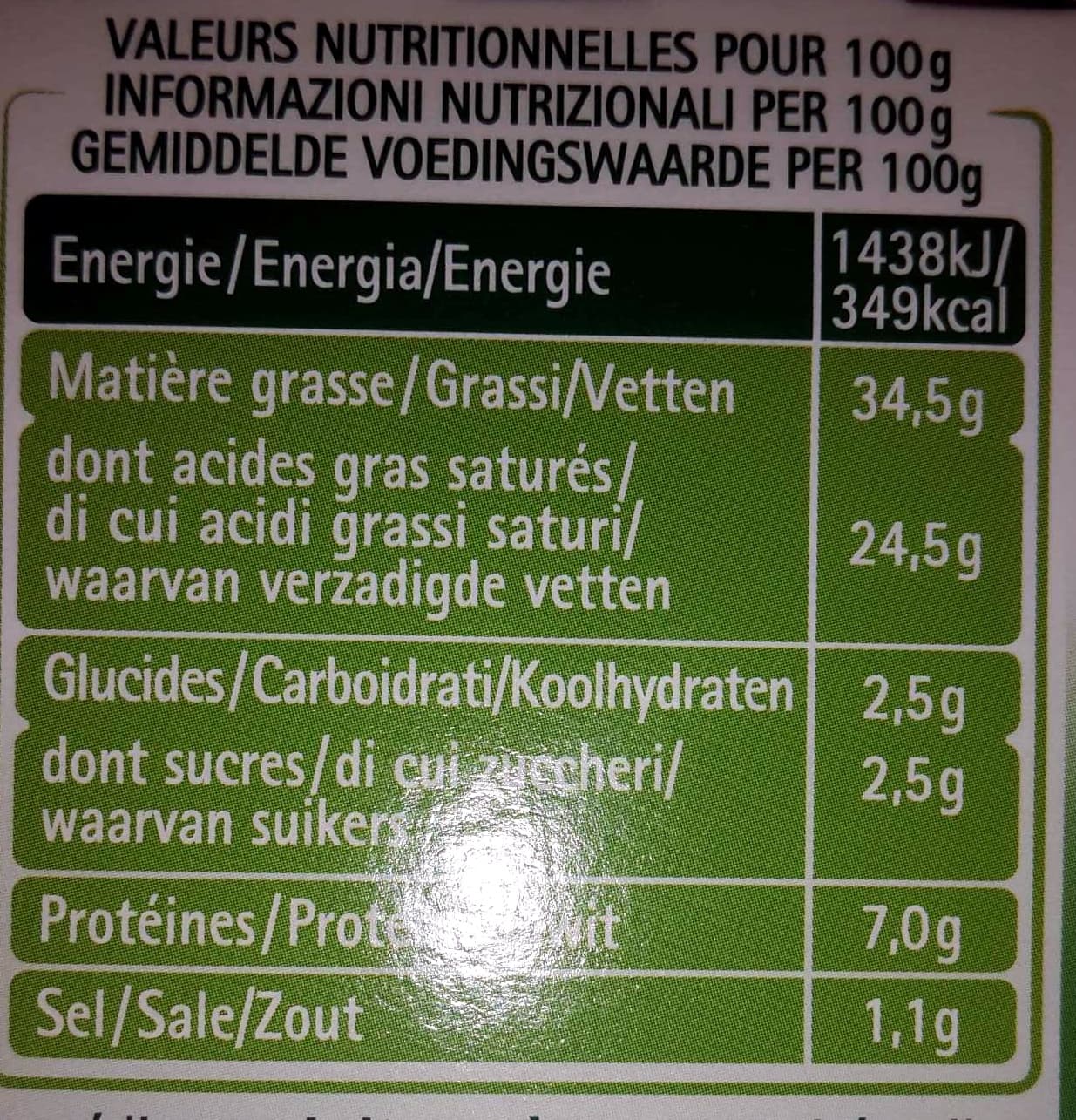 Savencia Tartare Ail et Fines Herbes packshot