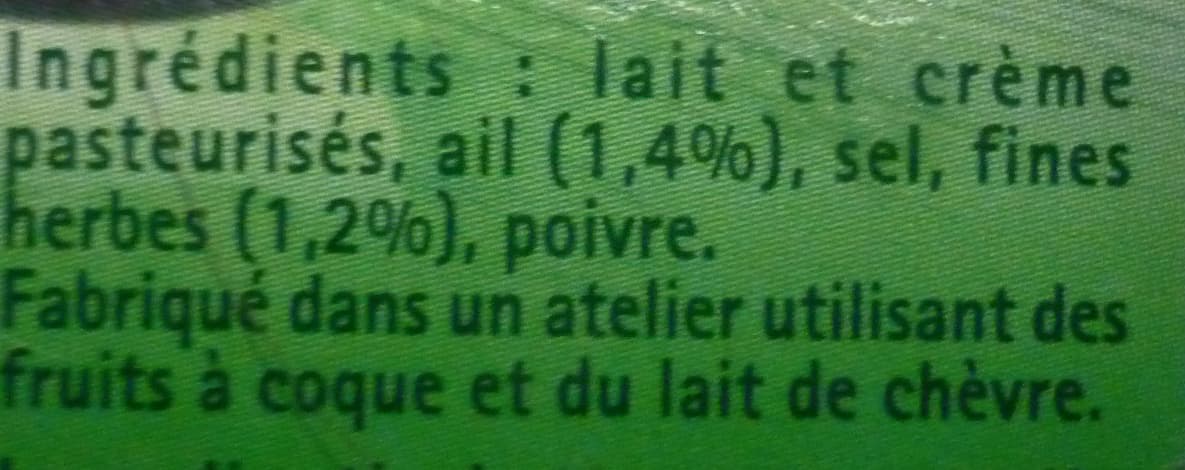 Savencia L'Original Tartare, Ail & Fines Herbes (6 portions) - (32,2 % MG) packshot