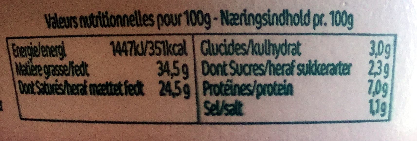 Savencia L'original Tartare Ail & Fines Herbes - le petit pot packshot