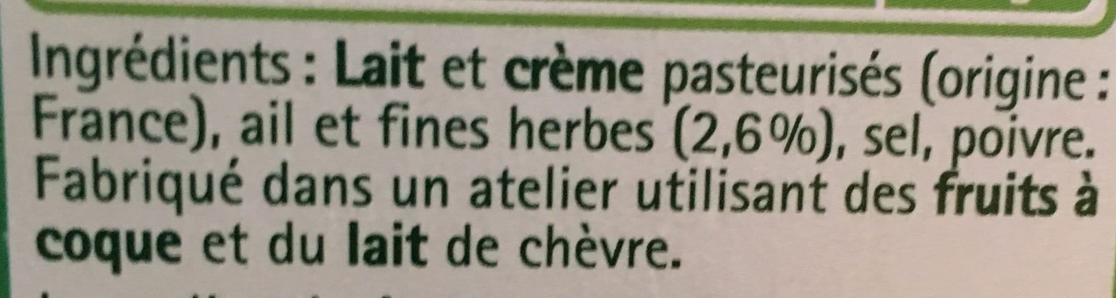 Savencia Tartare Ail & Fines Herbes packshot