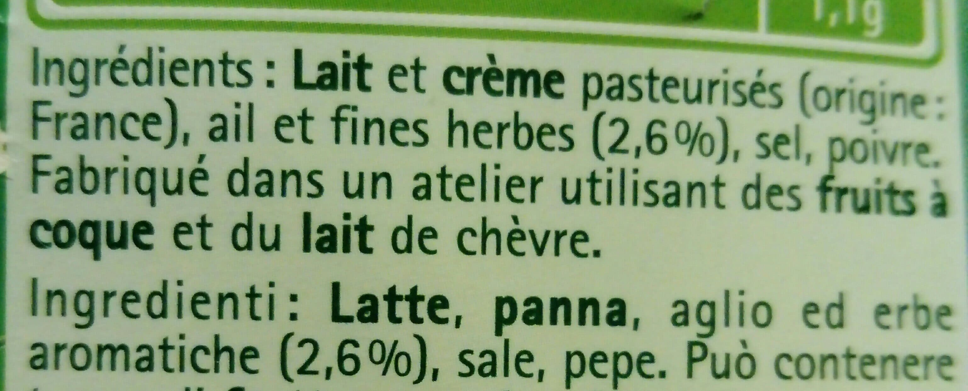 Savencia Fromage Ail Fine Herbe Tartare, 70%MG packshot