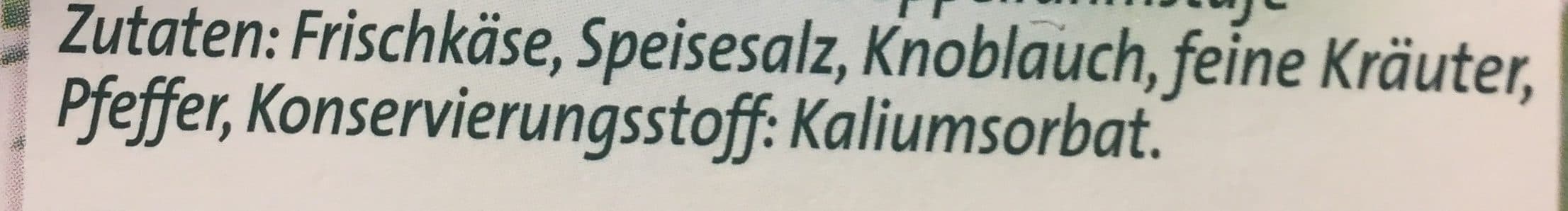 Bresso Frischkäse Feine Kräuter packshot