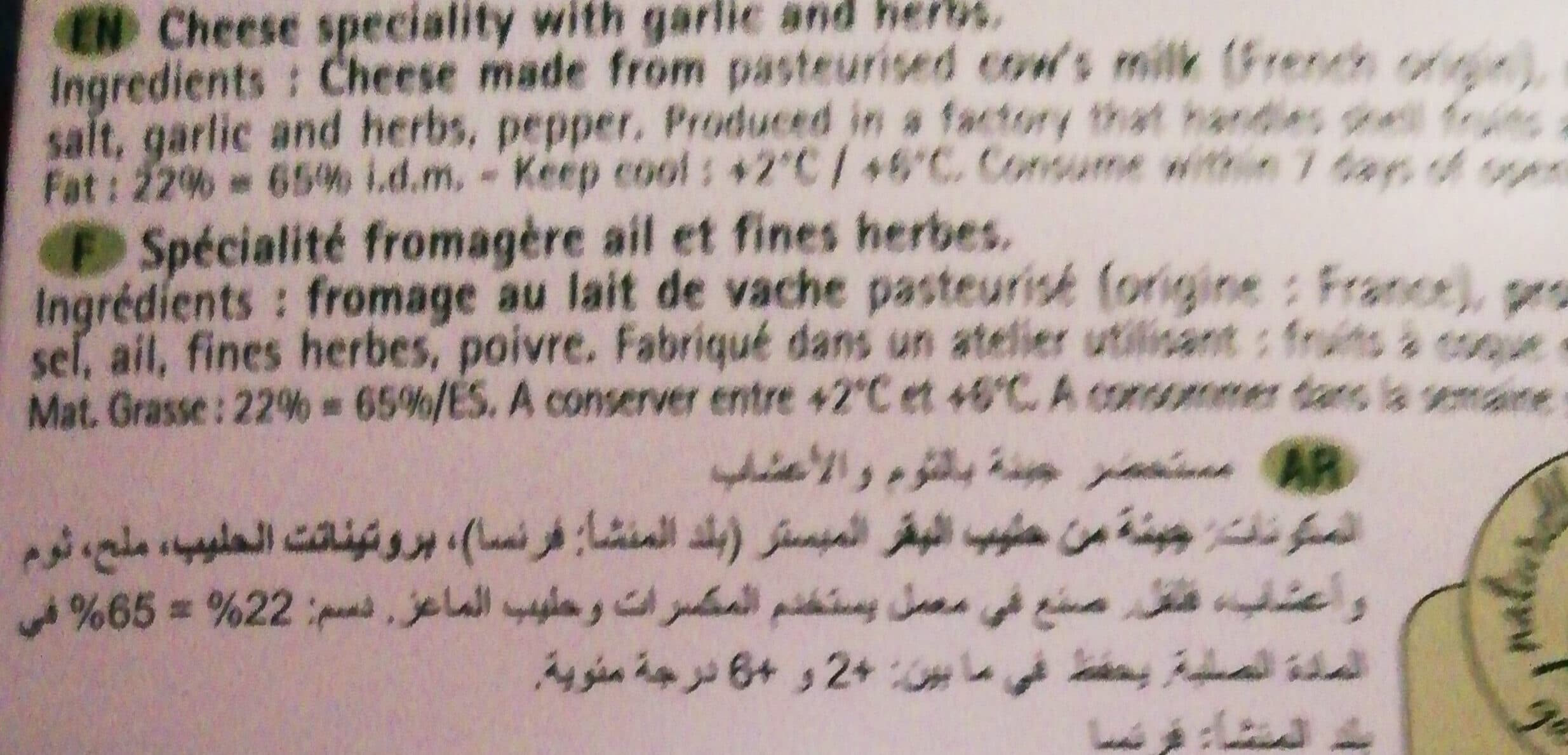 Savencia FROMAGE TARTARE packshot