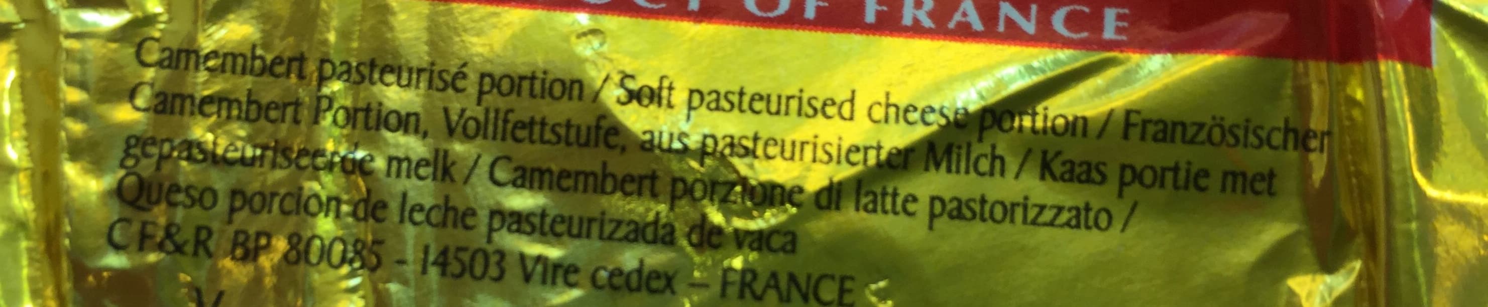 Coeur de Lion Camembert packshot
