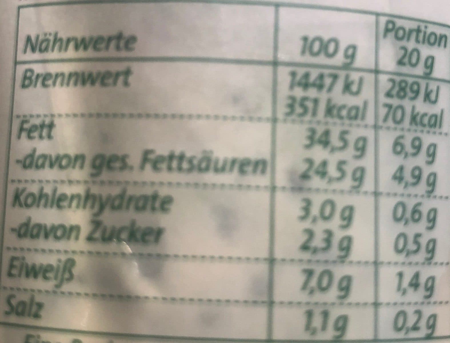 Bresso Bresso Traditionelle, Feine Kräuter packshot