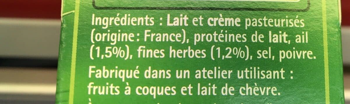 Savencia Tartare Ligne Et Plaisir 10% packshot