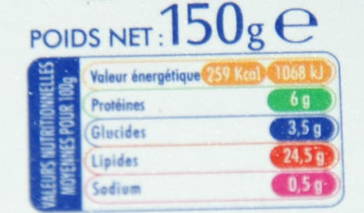 Elle & Vire Fromage à la crème ciboulette packshot