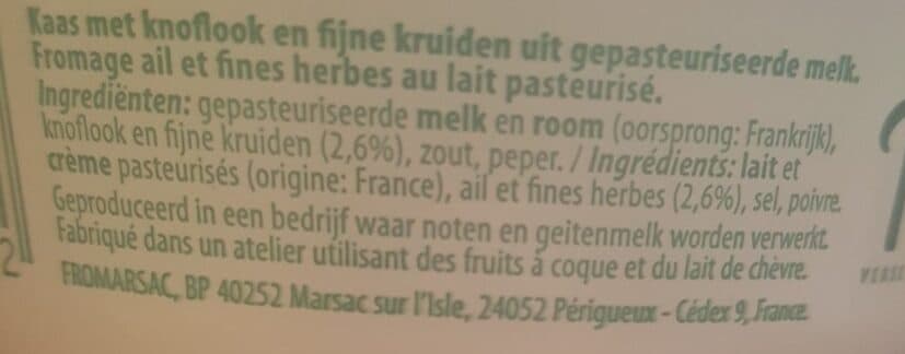 Paturain Knoflook & fijne kruiden packshot