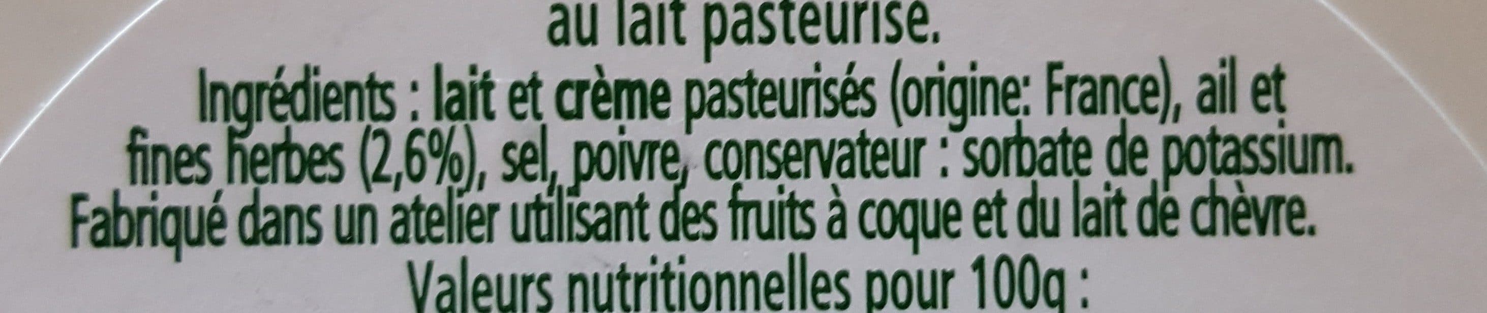 Savencia L'Original Tartare Ail & Fines herbes packshot