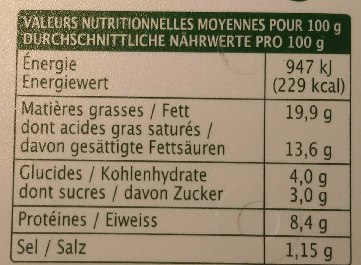 Savencia Fromage Ail & Fines Herbes packshot