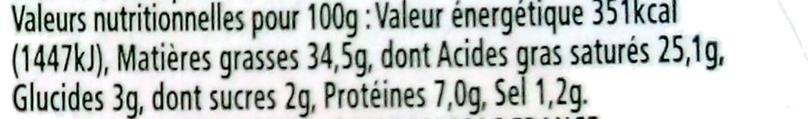 Savencia L'original Tartare, Ciboulette & Echalote (Familial) - (34,5 % MG) packshot