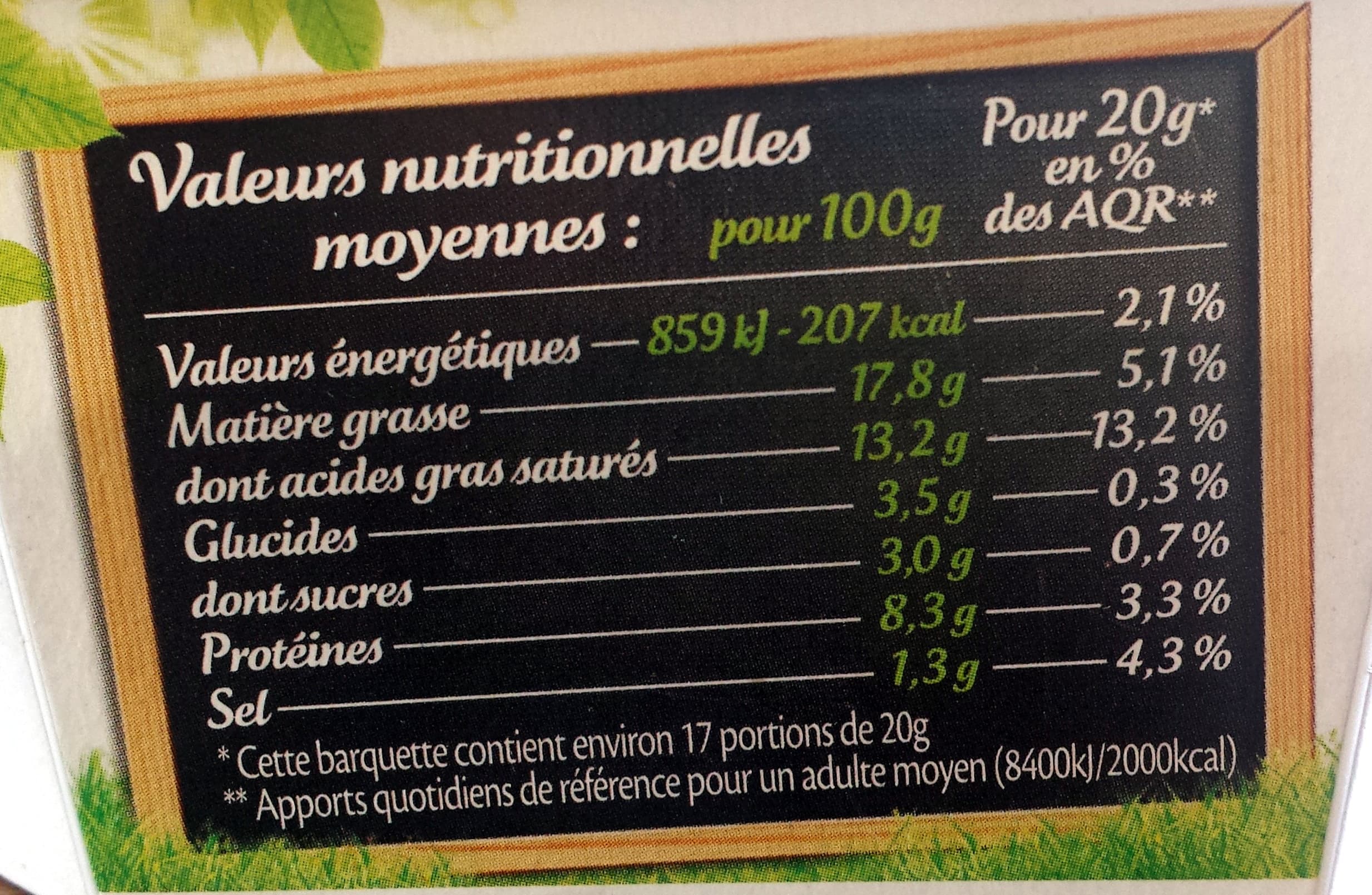 Fromarsac St Môret® Le Goût Primeur (17,8% MG) packshot