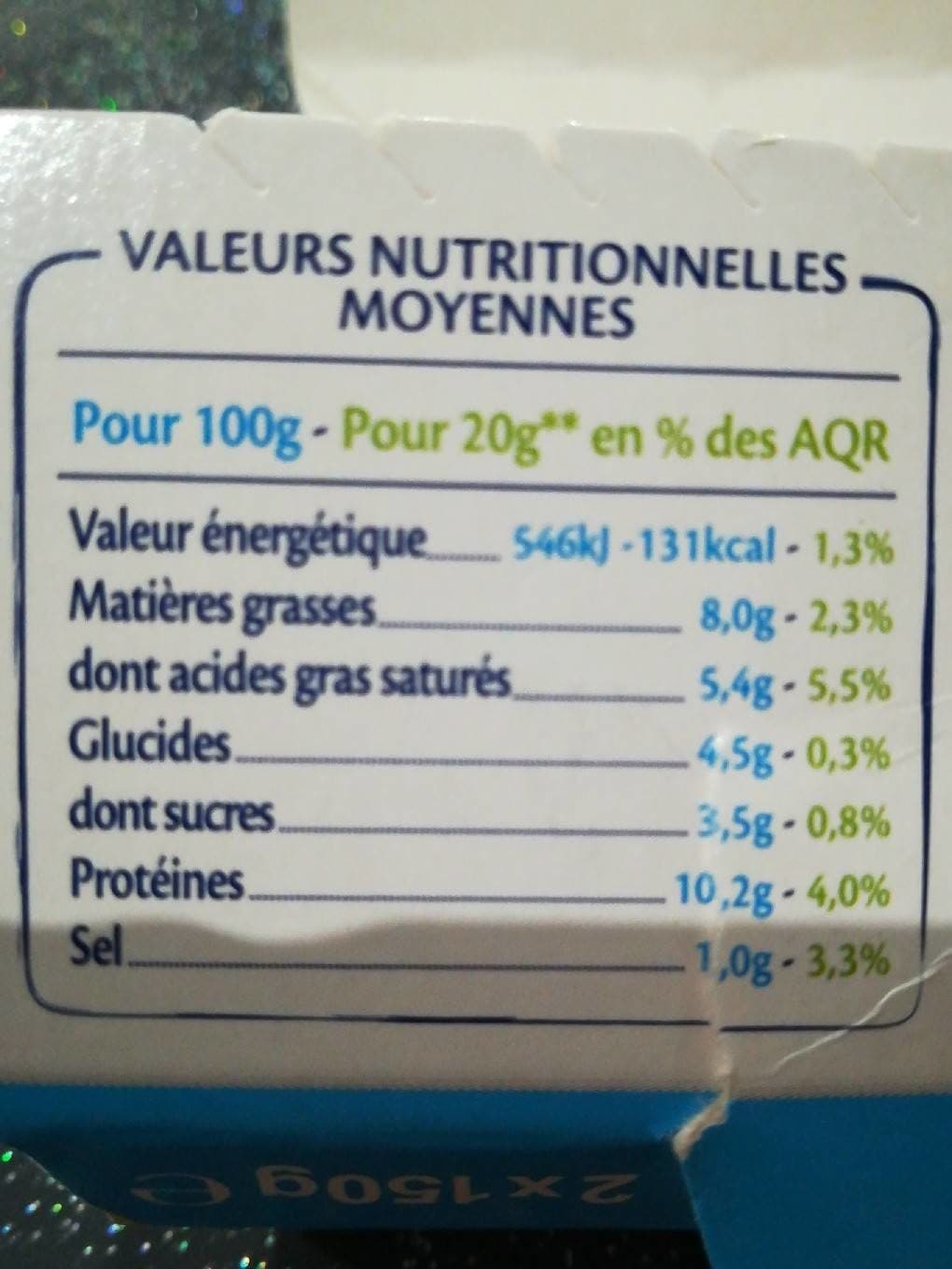 Savencia St Moret léger packshot
