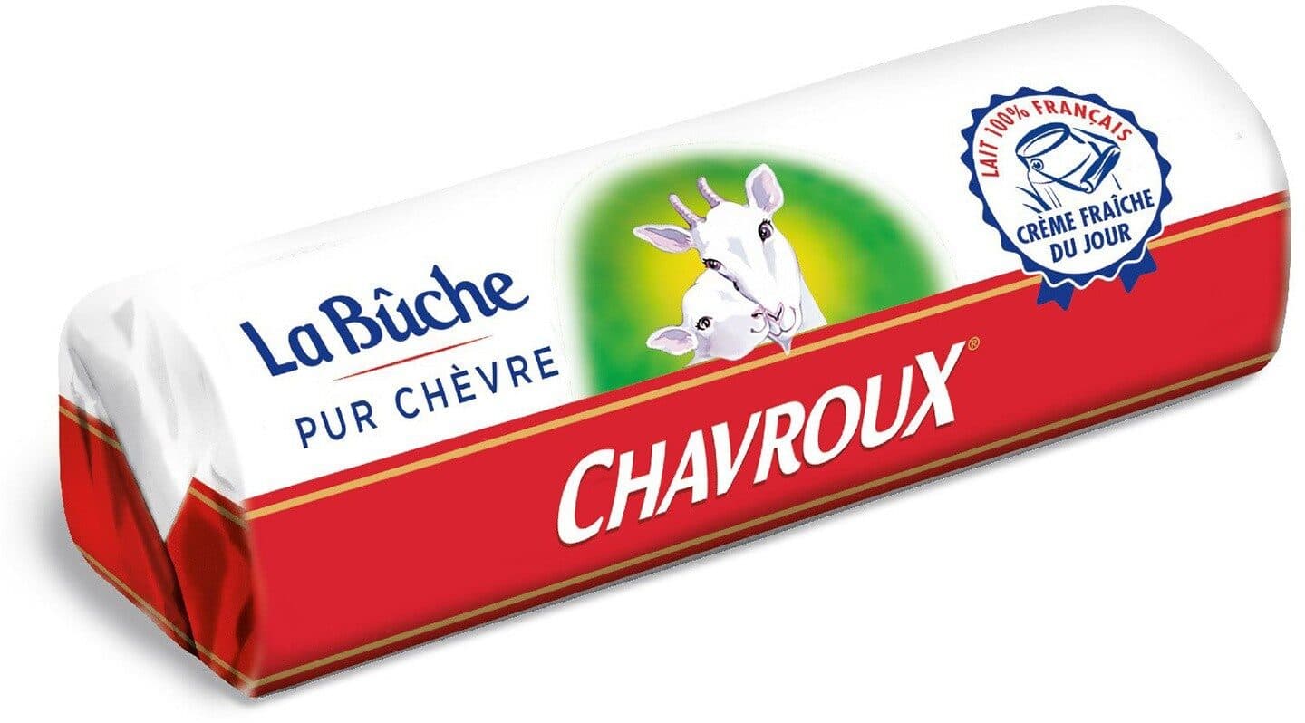Chavroux La Bûche pur chèvre Lait 100% packshot