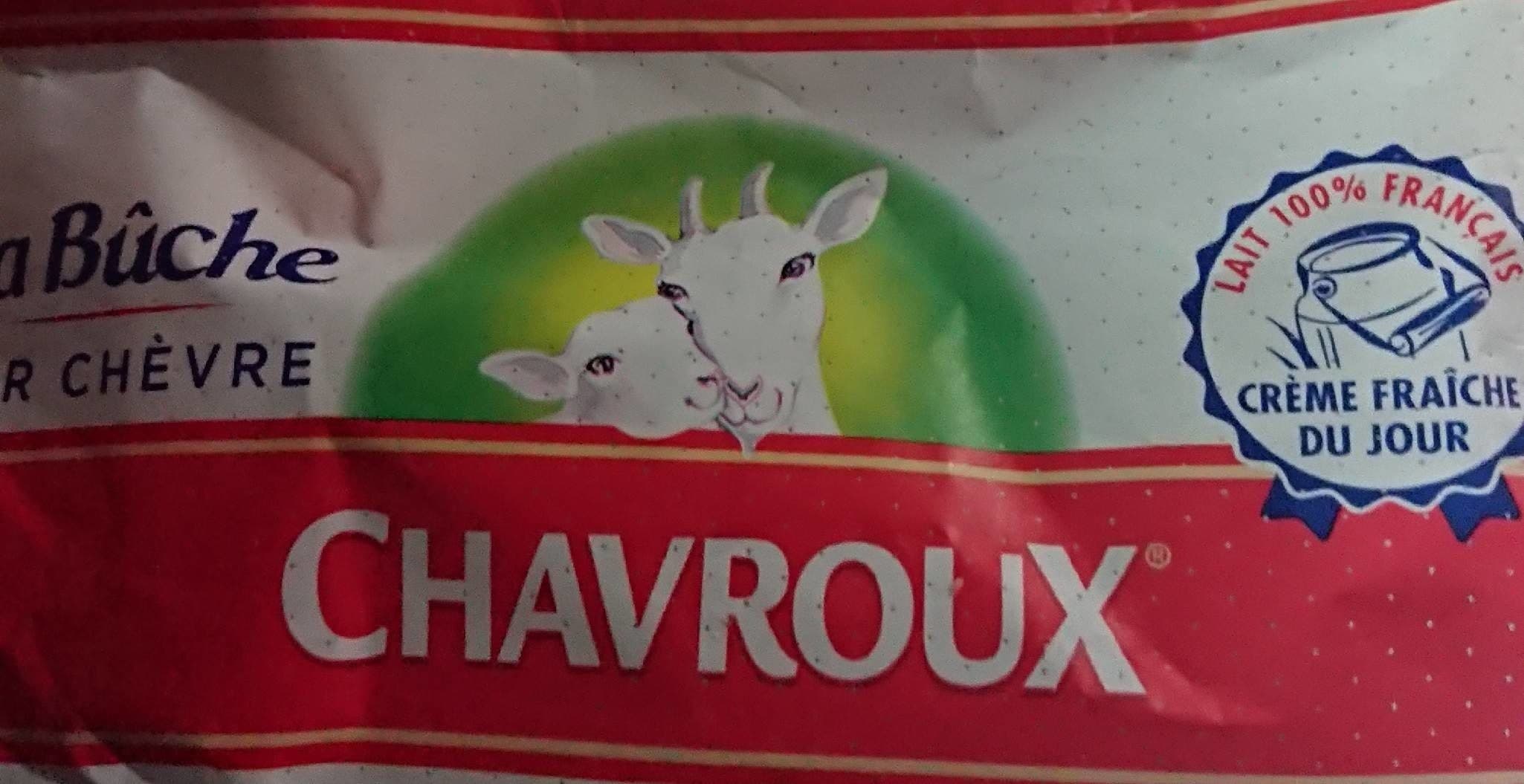 Chavroux Buche pur chèvre packshot