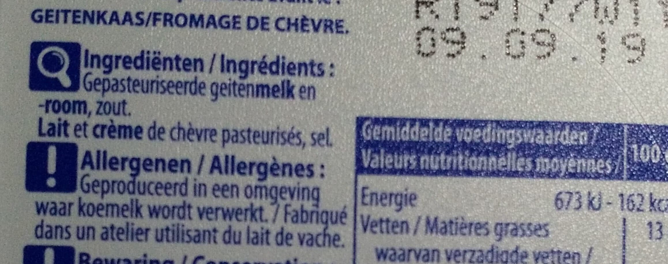 Chavroux Fromage de chèvre packshot