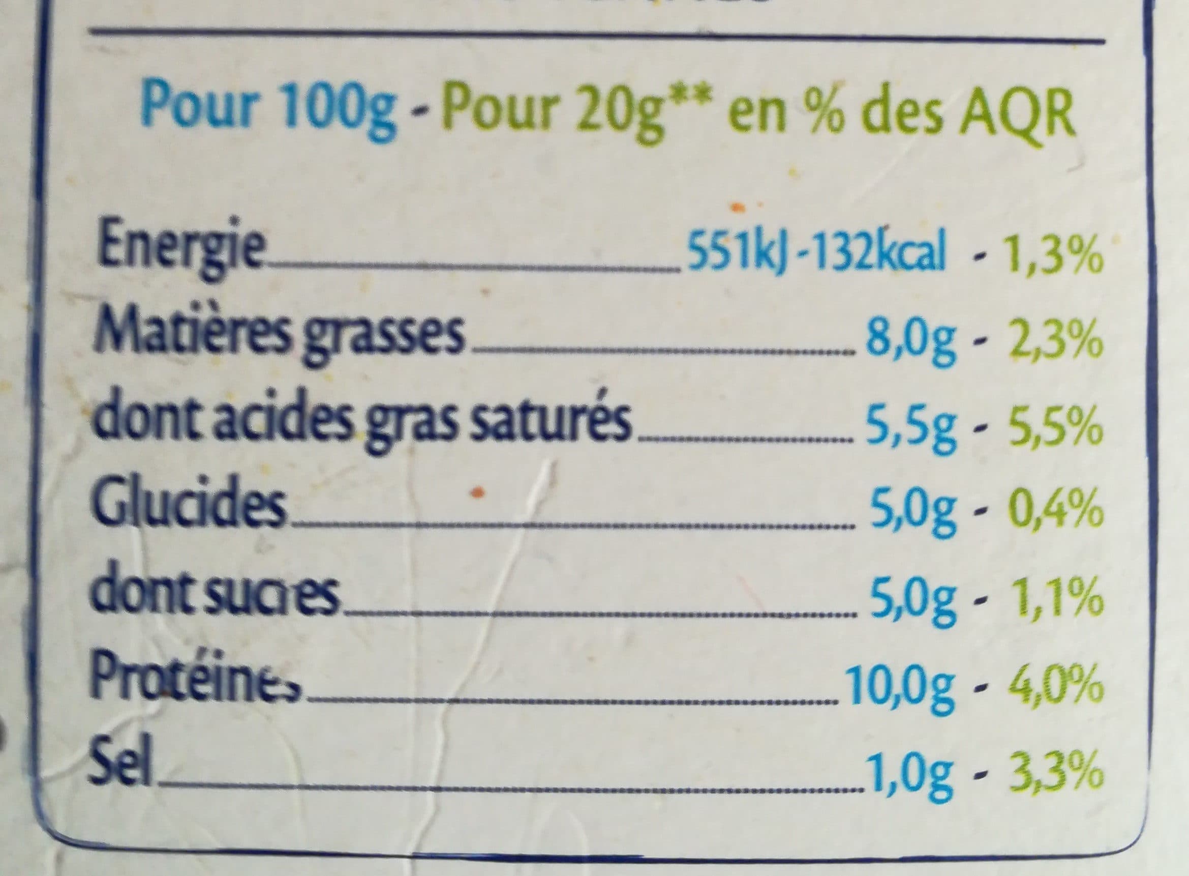 Savencia Spécialité fromagère allégée en matière grasse au lait pasteurisé packshot