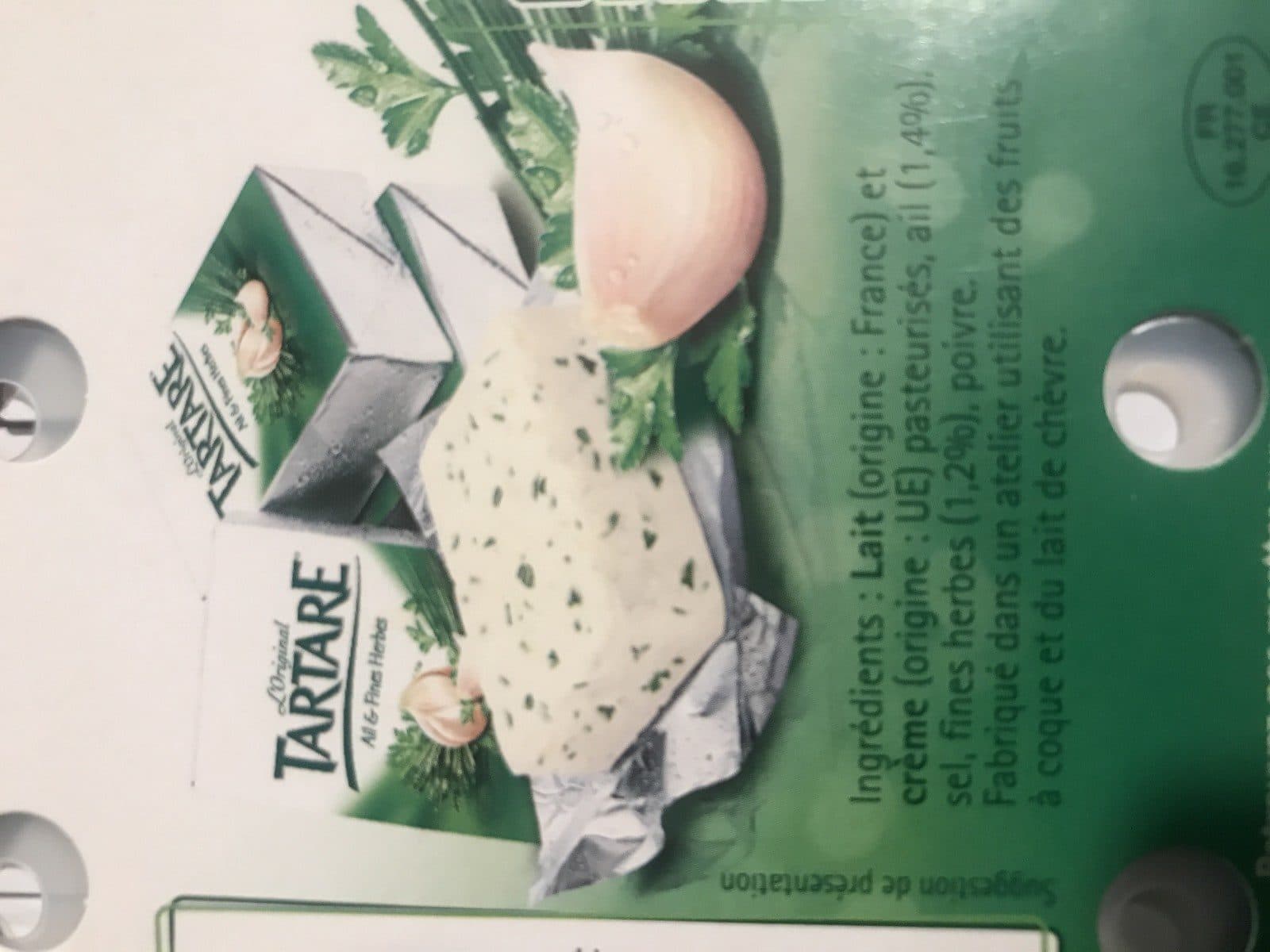 Savencia L'Original Tartare packshot