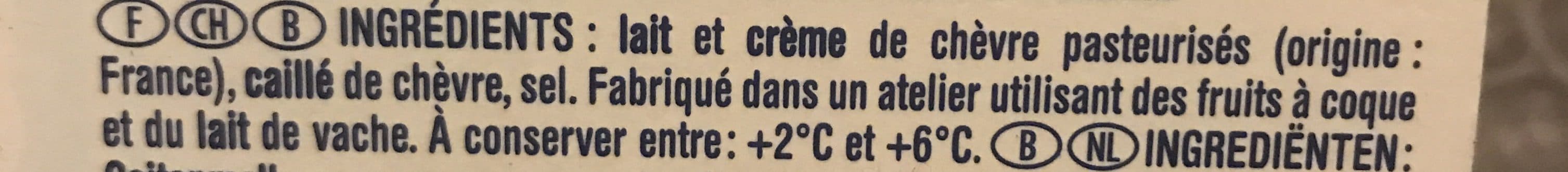 Chavroux pur chèvre packshot