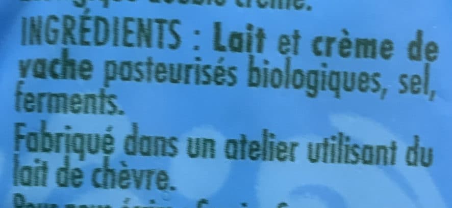 Fromageries Lescure Fromage bio Mottin Charentais packshot