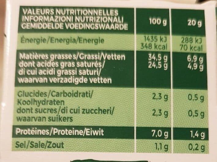 Savencia Tartare Ail & fines herbes packshot