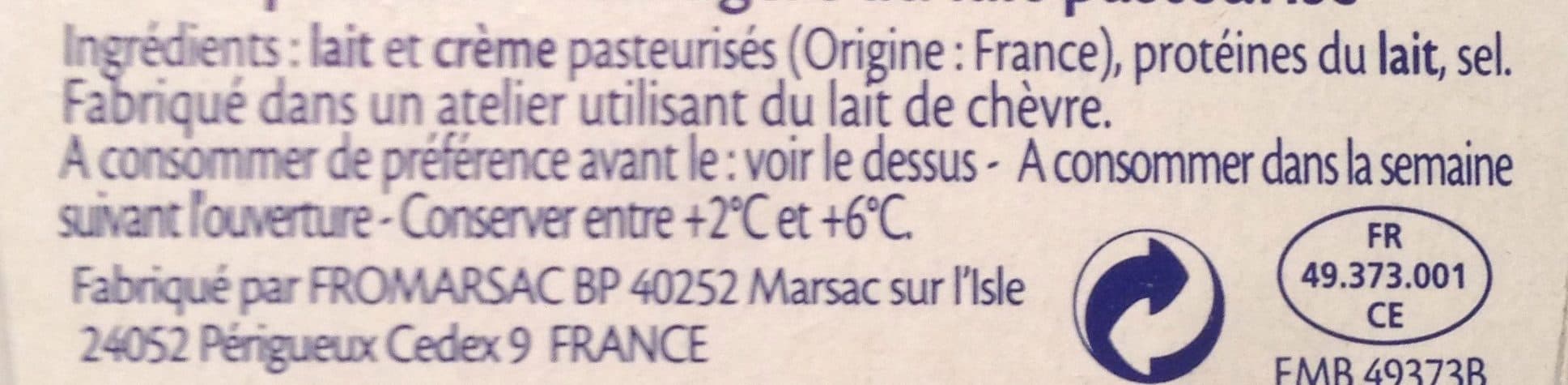 Fromarsac St Moret +40g gratuits packshot
