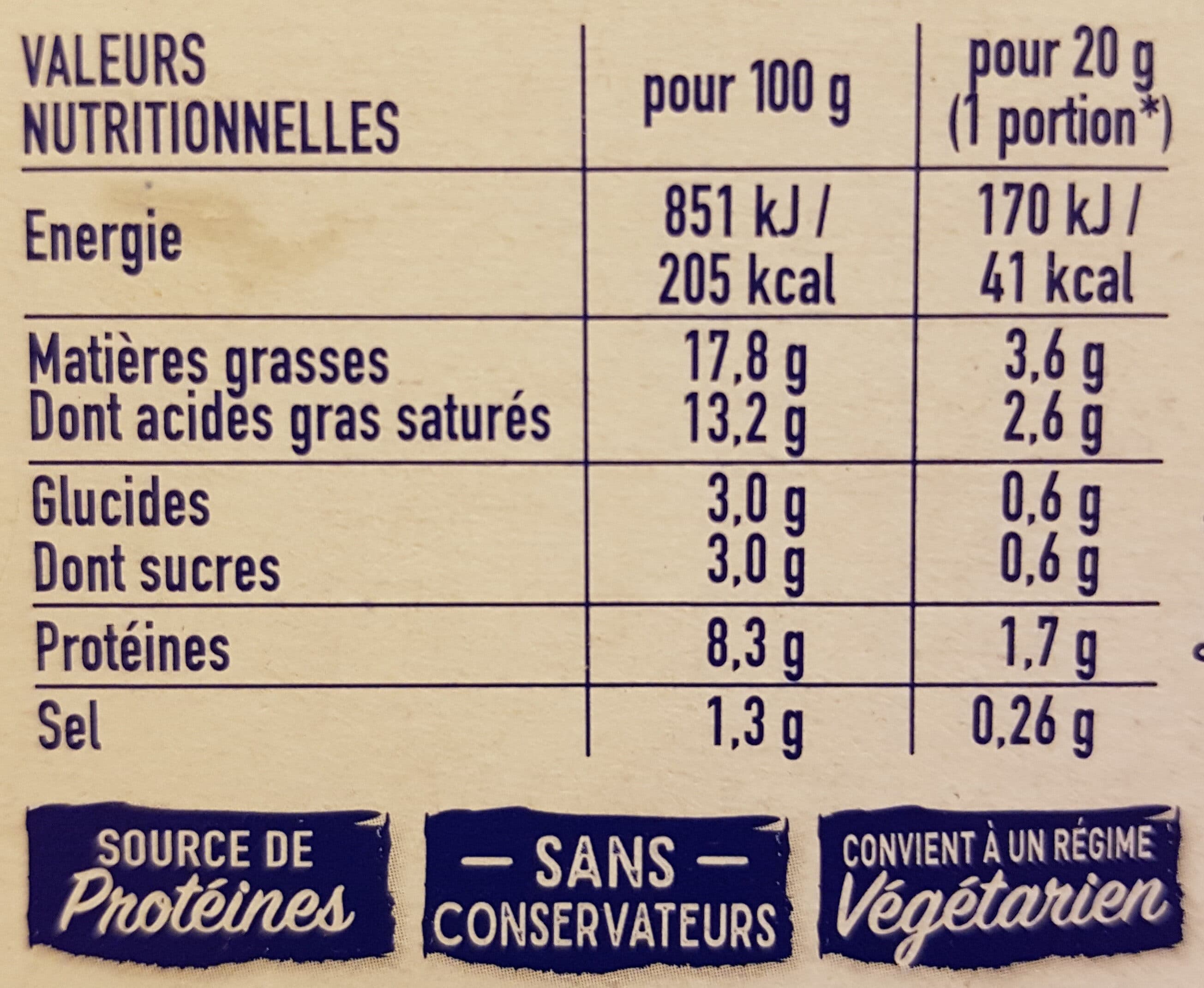 Savencia St Môret nature - Le Goût Primeur packshot