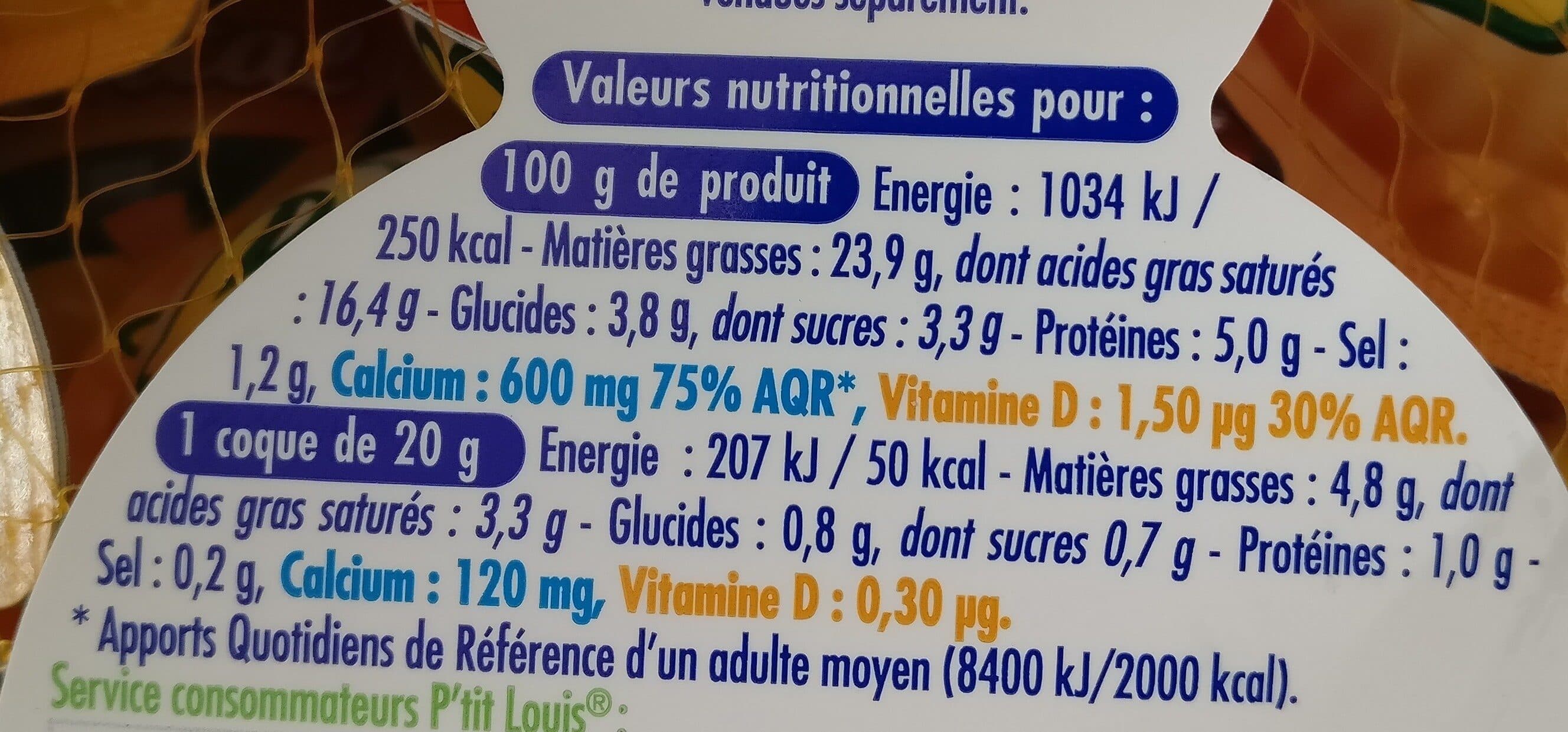 P'tit Louis P'tit Louis goût emmental packshot