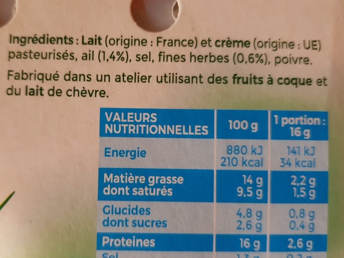 Savencia Tartare leger packshot