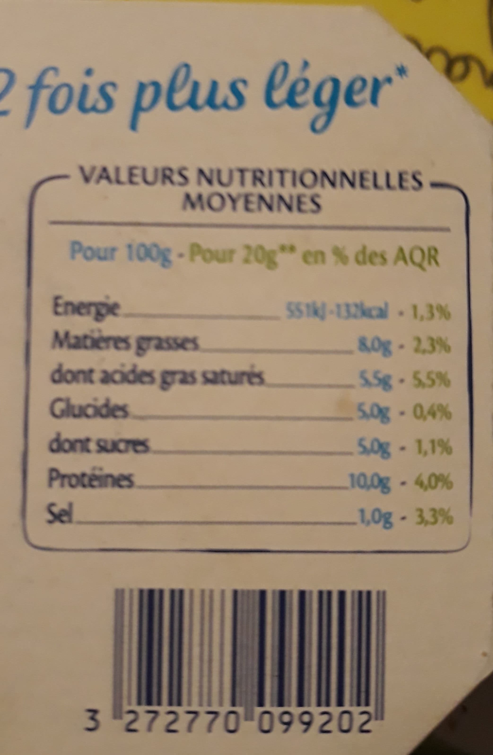 Savencia St moret léger 8% M.G. packshot