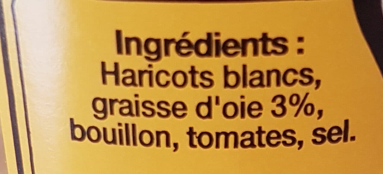 Pierre Laguilhon Laguilhon haricots cuisinés a la graisse de canard packshot