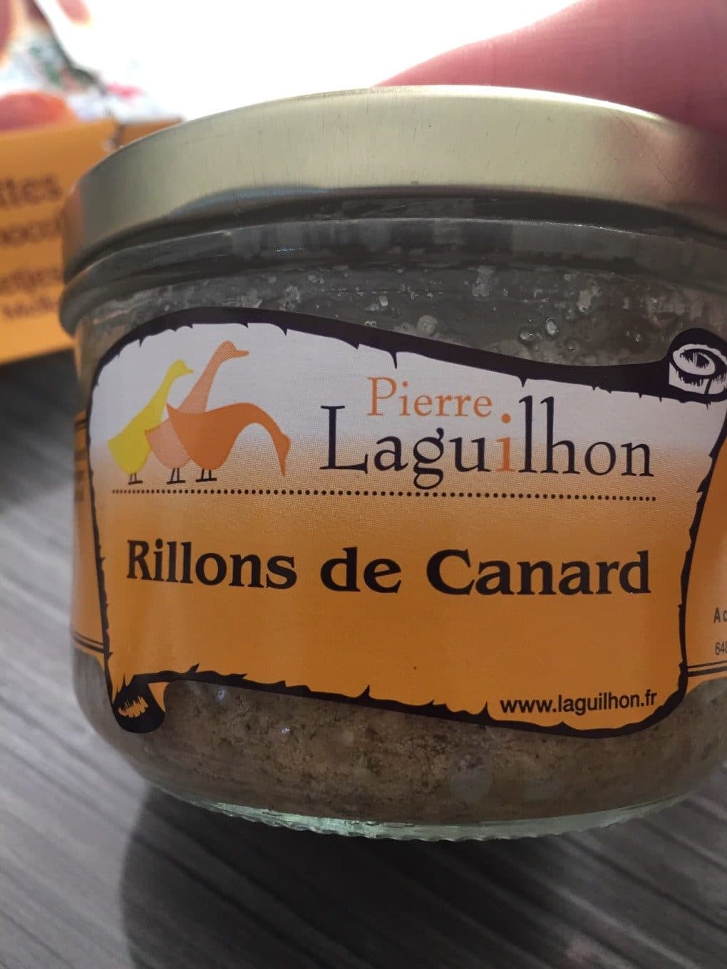 Pierre Laguilhon Rillons de canard packshot
