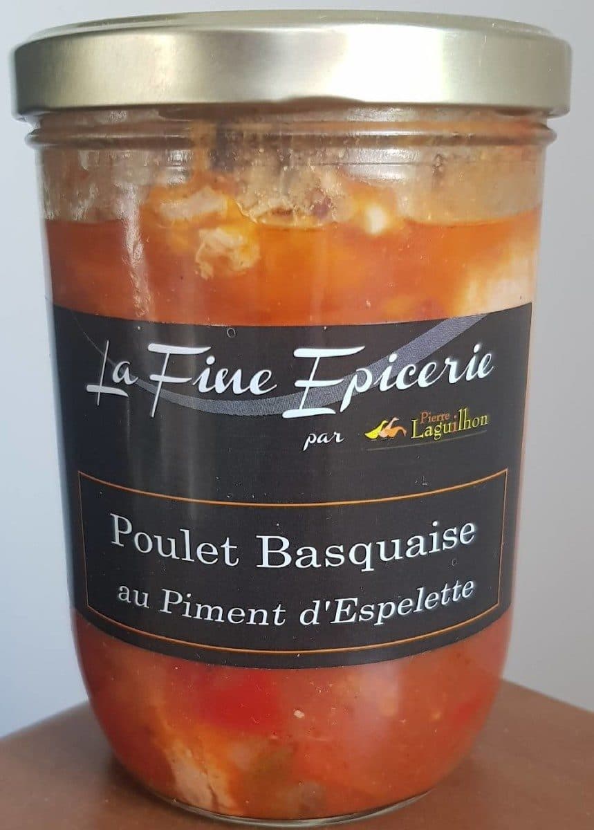 Pierre laguilhon Poulet basquaise au piment d'Espelette packshot