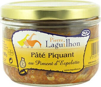 Pierre laguilhon Pate piquant au piment d'Espelette PIERRE LAGUILHON packshot